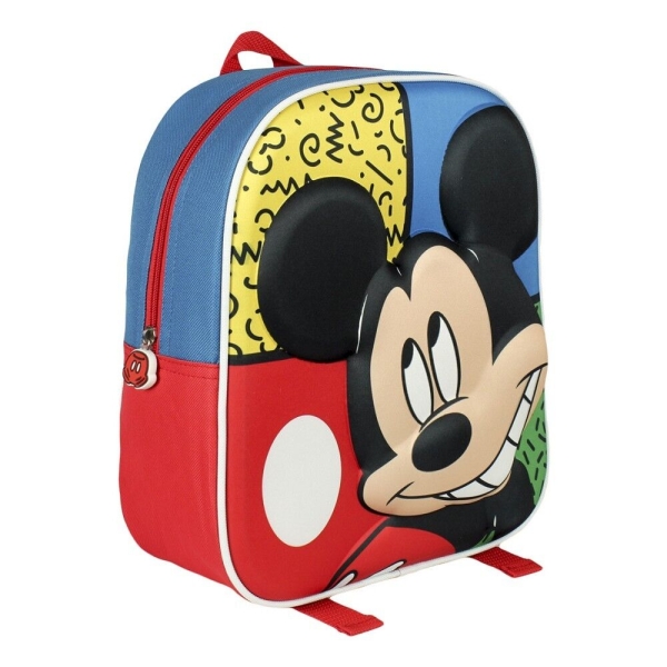 Kinder Freizeit Rucksack Tasche in 3D Disney Mickey Mouse